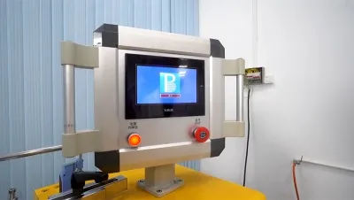 Molino de doble rodillo de laboratorio (con control PLC), BP-8175-C
