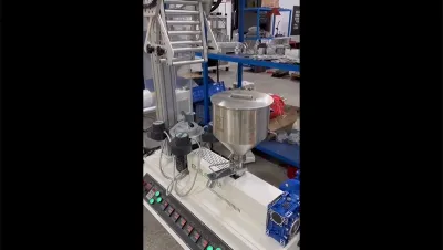 Extrusora de película soplada de sobremesa para laboratorio, BP-8178-T
