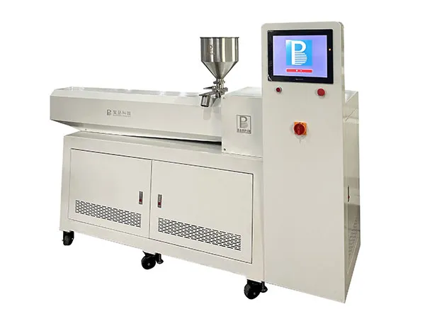 Extrusora monohusillo de laboratorio